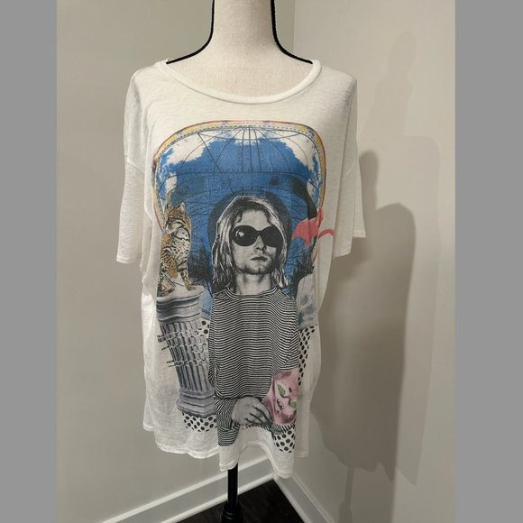 r13 Kurt Flamingo Boy tee - Picture 1 of 7